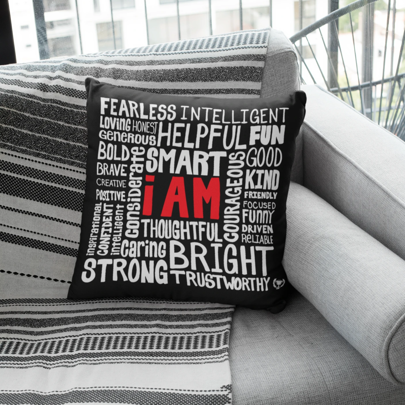 IAM Decorative Throw Pillow